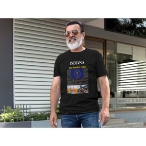 Indiana, The Hoosier State, Unisex Classic T-Shirt